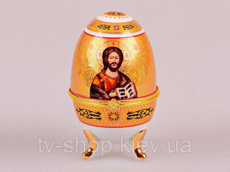Скринька яйце Ісус Христос від компанії ІНТЕРНЕТ МАГАЗИН * ТВ-ШОП * - фото 1