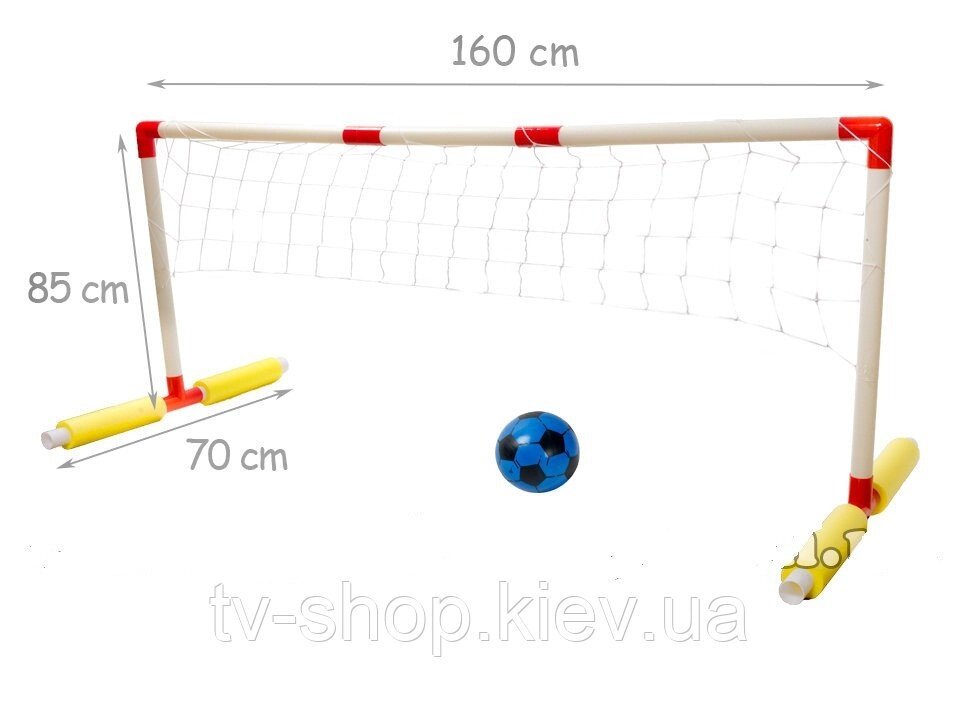 Водний волейбол з м'ячем і воротами в коробці від компанії ІНТЕРНЕТ МАГАЗИН * ТВ-ШОП * - фото 1