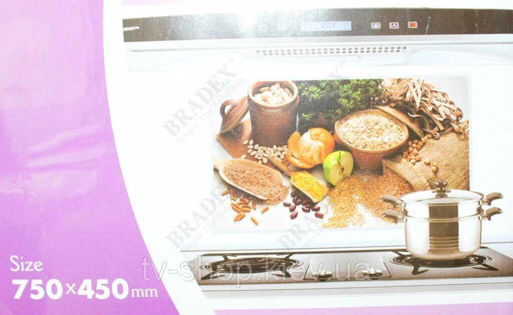 Захисний екран для кухні (2 розміру) від компанії ІНТЕРНЕТ МАГАЗИН * ТВ-ШОП * - фото 1