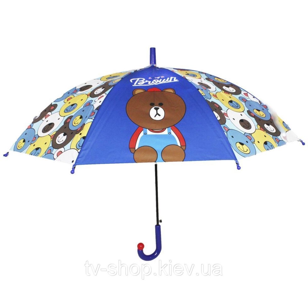 Зонт силіконовий "Тедді ", 78 см від компанії ІНТЕРНЕТ МАГАЗИН * ТВ-ШОП * - фото 1