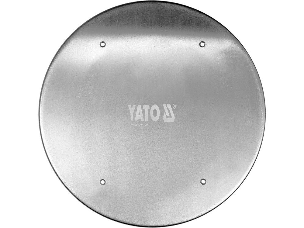 Диск металевий для затирання ц/п стяжки та штукатурки Ø= 375мм для затиральної машинки YT-82330 Yato YT-82333 від компанії Магазин інструменту та обладнання "Викрутки" - фото 1