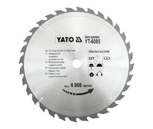 Диск пильний по дереву YATO YT-6085 (Польща) від компанії Магазин інструменту та обладнання "Викрутки" - фото 1