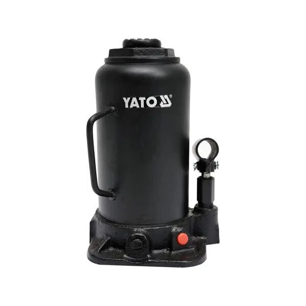 Домкрат гідравлічний пляшковий 20 т 242-452 мм YATO YT-17007 (Польща) від компанії Магазин інструменту та обладнання "Викрутки" - фото 1