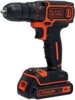 Дрель-гвинтоверт акумуляторна BLACK+decker BDCDC18KB (сша/китай)