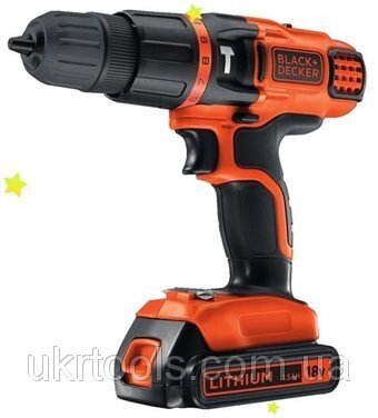 Дриль-шуруповерт акумуляторна BLACK+DECKER BDCDD12B (США/Китай) від компанії Магазин інструменту та обладнання "Викрутки" - фото 1