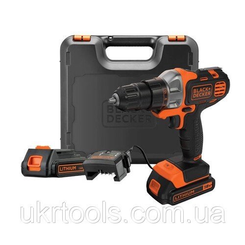 Дриль-шуруповерт багатофункціональна Multievo BLACK+DECKER MT218KB (США/Китай) від компанії Магазин інструменту та обладнання "Викрутки" - фото 1