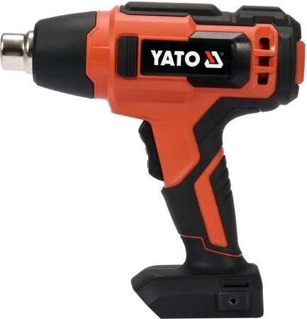 Фен технічний акумуляторний 550°C (без акумулятора) Yato YT-82285 (Польща) від компанії Магазин інструменту та обладнання "Викрутки" - фото 1