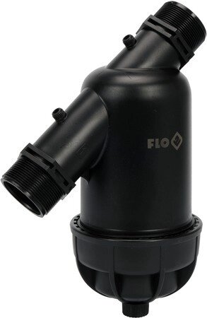 Фільтр водяний для зрошувальних систем з гвинтовим приєднанням - 2" (фільтр - 130 мкм) FLO 88933 (Польща) від компанії Магазин інструменту та обладнання "Викрутки" - фото 1