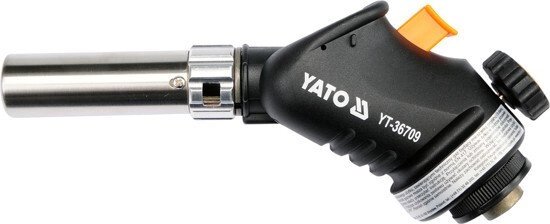 Газова пальник-насадка на балон YATO YT-36709 (Польща) від компанії Магазин інструменту та обладнання "Викрутки" - фото 1