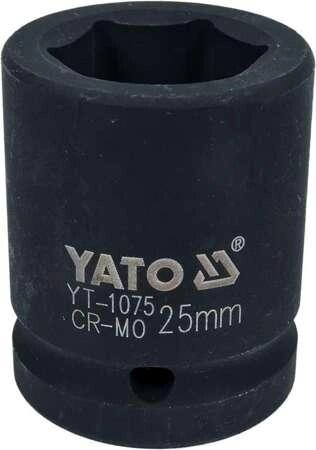Головка торцева шестигранна ударна 3/4" (М=25 мм/L=50 мм) YATO YT-1075 (Польща) від компанії Магазин інструменту та обладнання "Викрутки" - фото 1