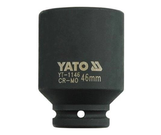 Головка торцева ударна 3/4" 46 мм YATO YT-1146 (Польща) від компанії Магазин інструменту та обладнання "Викрутки" - фото 1