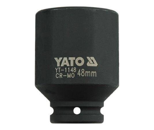 Головка торцева ударна 3/4" 48 мм YATO YT-1148 (Польща) від компанії Магазин інструменту та обладнання "Викрутки" - фото 1