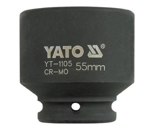 Головка торцева ударна 3/4" 55 мм YATO YT-1105 (Польща) від компанії Магазин інструменту та обладнання "Викрутки" - фото 1