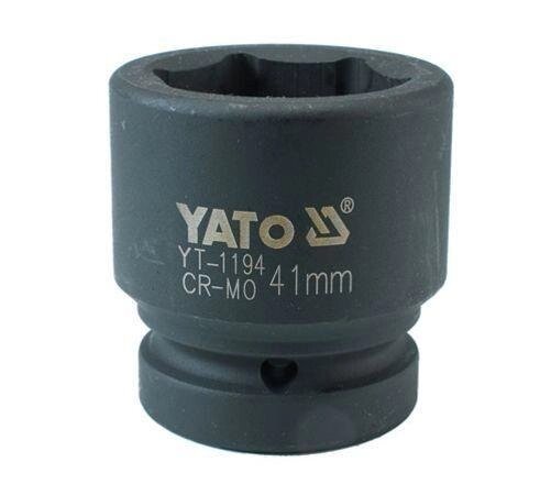Головка торцева ударна 6-гранна 1" 41 мм YATO YT-1194 (Польща) від компанії Магазин інструменту та обладнання "Викрутки" - фото 1