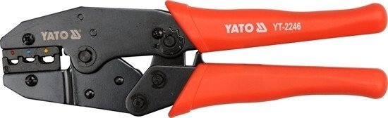 Інструмент для опресування проводів YATO YT-2246 (Польща) від компанії Магазин інструменту та обладнання "Викрутки" - фото 1