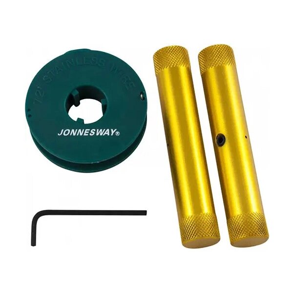 Інструмент для зрізання лобових стекол (струна) AB010008 (Jonnesway, Тайвань) від компанії Магазин інструменту та обладнання "Викрутки" - фото 1