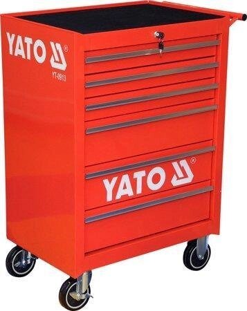 Інструментальна візок з 6 шухлядами YATO YT-0913 (Польща) від компанії Магазин інструменту та обладнання "Викрутки" - фото 1