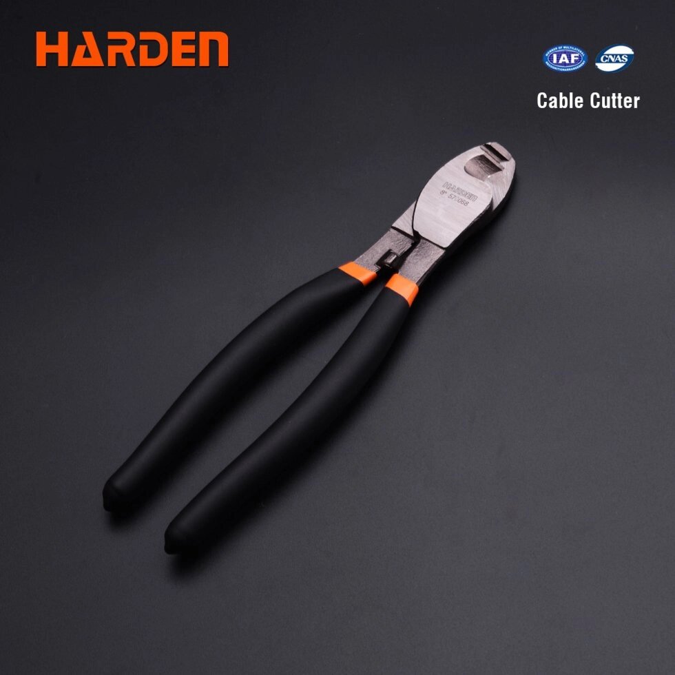 Кабелерез професійний (кусачки для різання кабелю) 8" Harden Tools 570068 від компанії Магазин інструменту та обладнання "Викрутки" - фото 1