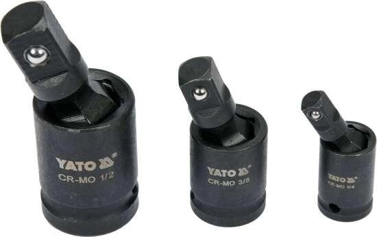 Кардани ударні (1/2 "3/8" 1/4 ") 3 шт. Yato YT-10643 (Польща) від компанії Магазин інструменту та обладнання "Викрутки" - фото 1