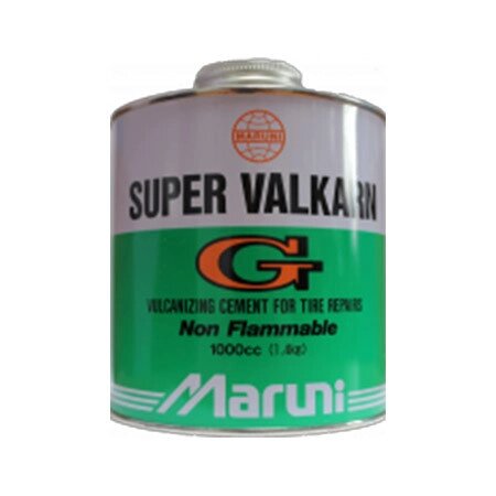 Клей для покришок з пензлем Super Valkarn 1000 мл Maruni 38190 (Японія) від компанії Магазин інструменту та обладнання "Викрутки" - фото 1