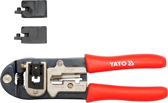 Кліщі для обтиску і зачистки проводів YATO YT-2244 (Польща) від компанії Магазин інструменту та обладнання "Викрутки" - фото 1