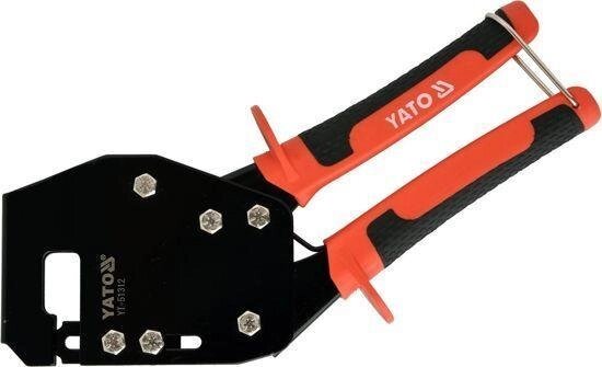 Кліщі для з'єднання металевих профілів 260 мм YATO YT-51312 (Польща) від компанії Магазин інструменту та обладнання "Викрутки" - фото 1
