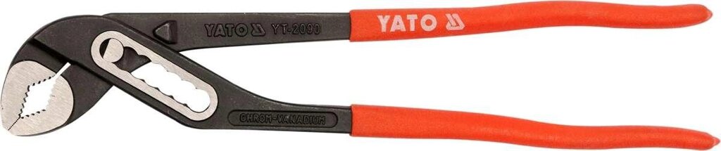 Кліщі переставні 250 мм Yato YT-2090 (Польща) від компанії Магазин інструменту та обладнання "Викрутки" - фото 1