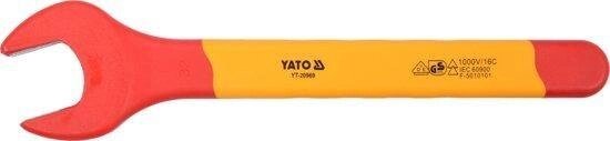 Ключ ріжковий 32 мм діелектричний VDE до 1000 В YATO YT-20969 (Польща) від компанії Магазин інструменту та обладнання "Викрутки" - фото 1