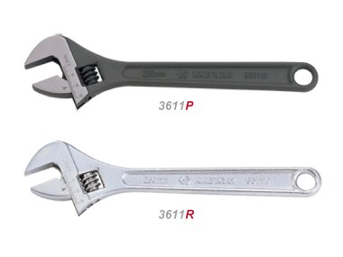Ключ розвідний до 45мм L=375мм KINGTONY 3611-15R від компанії Магазин інструменту та обладнання "Викрутки" - фото 1