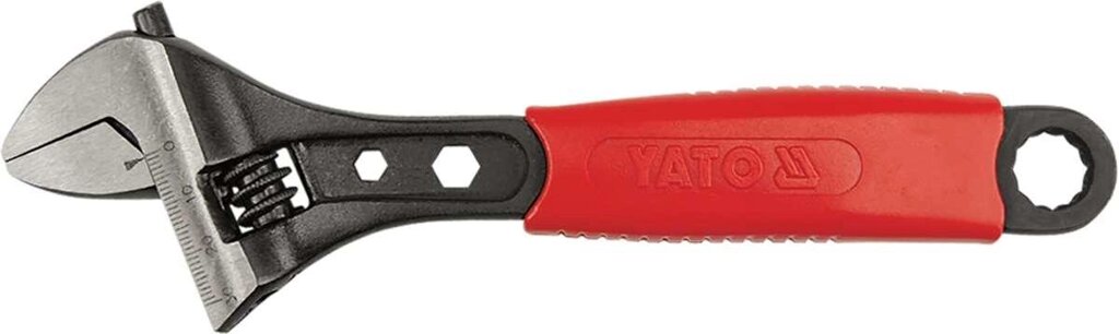 Ключ розвідний "PROFI" 200 мм YATOYT-2171 (Польща) від компанії Магазин інструменту та обладнання "Викрутки" - фото 1