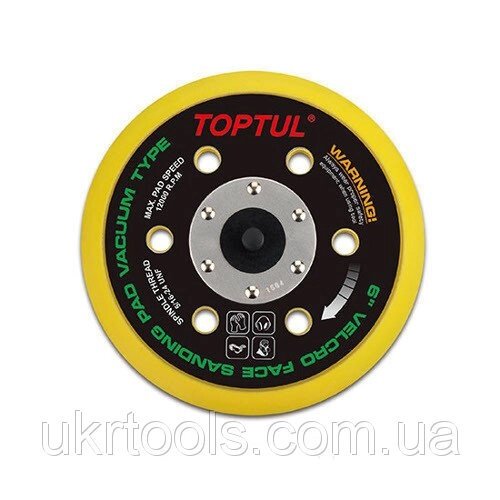 Круг змінний для шліфмашинки 6" Toptul KALE0601 (Тайвань) від компанії Магазин інструменту та обладнання "Викрутки" - фото 1