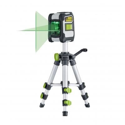 Лазерний рівень c зеленим променем зі штативом CompactCross-Laser Pro Set 50 cm Laserliner 081.143 A від компанії Магазин інструменту та обладнання "Викрутки" - фото 1