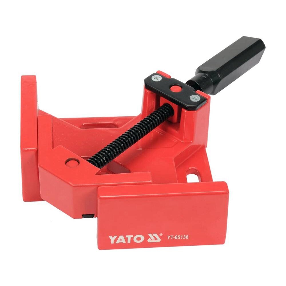 Лещата кутові 90° (150х 150 мм) h= 55 мм (розвід губок 70 мм) Yato YT-65136 від компанії Магазин інструменту та обладнання "Викрутки" - фото 1