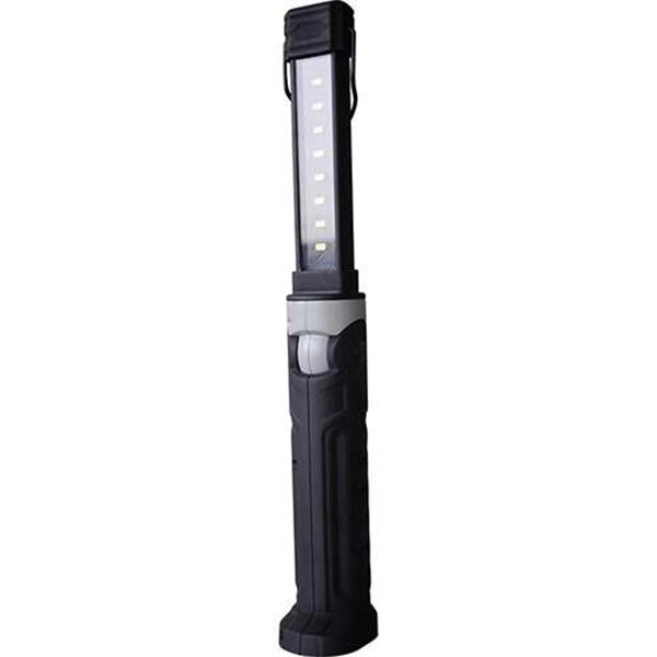 Ліхтар світлодіодний (LED) акумуляторний 8+1 SMD-LED PROTESTER від компанії Магазин інструменту та обладнання "Викрутки" - фото 1