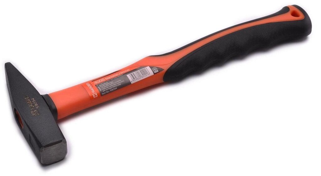Молоток професійний з ручкою з фібергласу 0,5 кг Harden Tools 590035 від компанії Магазин інструменту та обладнання "Викрутки" - фото 1