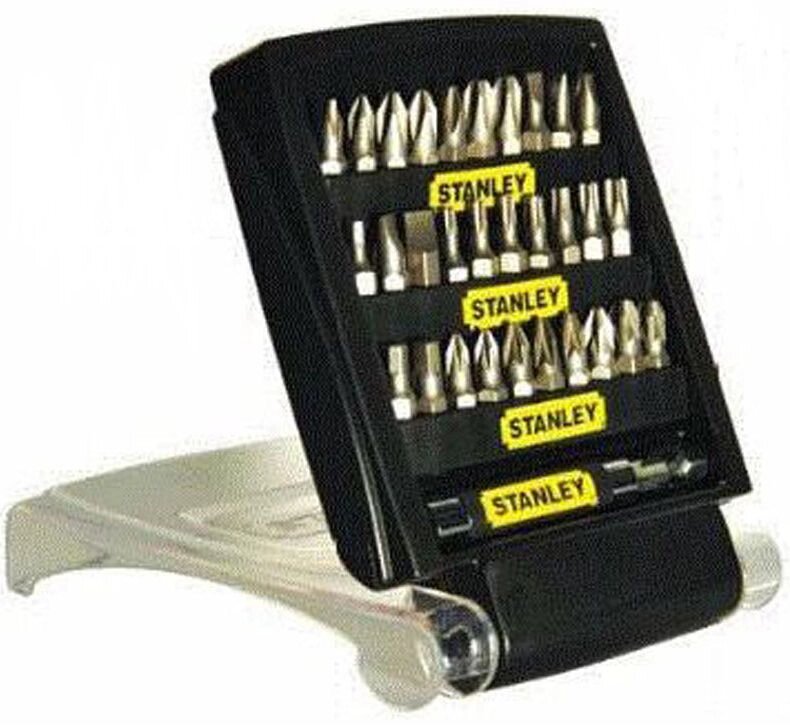 Набір біт з магнітним утримувачем 29 шт. STANLEY STA7122-XJ від компанії Магазин інструменту та обладнання "Викрутки" - фото 1
