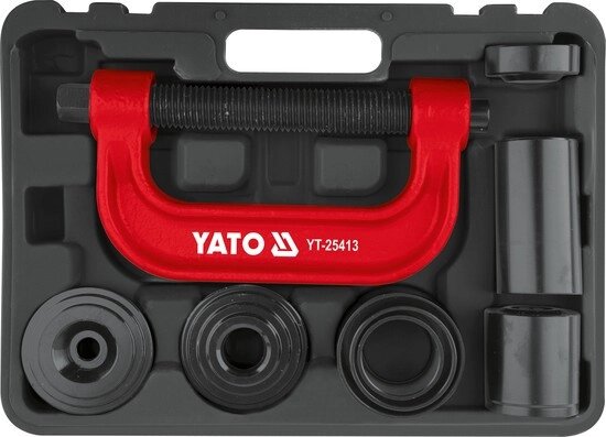 Набір для випресовки штифтів і втулок Yato YT-25413 (Польща) від компанії Магазин інструменту та обладнання "Викрутки" - фото 1