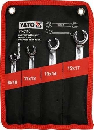 Набір ключів розрізних 4 шт. Yato YT-0143 (Польща) від компанії Магазин інструменту та обладнання "Викрутки" - фото 1