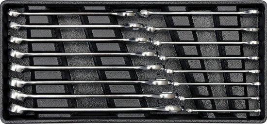 Набір комбінованих ключів в ложементі YATO YT-5531 (Польща) від компанії Магазин інструменту та обладнання "Викрутки" - фото 1