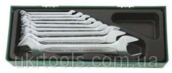Набір ріжкових ключів 10 предметів, ложемент W25110SP (Jonnesway, Тайвань) від компанії Магазин інструменту та обладнання "Викрутки" - фото 1