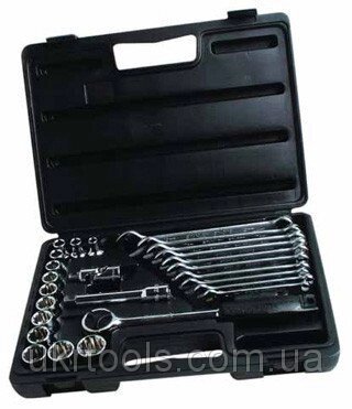 Набір торцевих головок 1/2 і ключів комбінованих STANLEY 1-89-105 (США/Тайвань) від компанії Магазин інструменту та обладнання "Викрутки" - фото 1