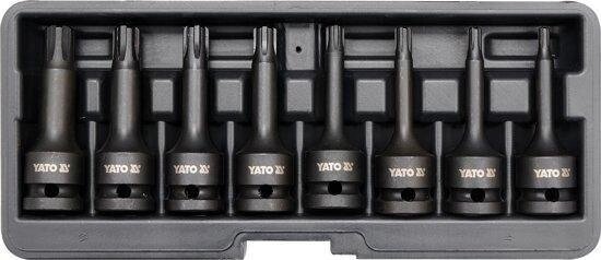 Набір ударних біт RIBE 1/2" Yato YT-1068 (Польща) від компанії Магазин інструменту та обладнання "Викрутки" - фото 1