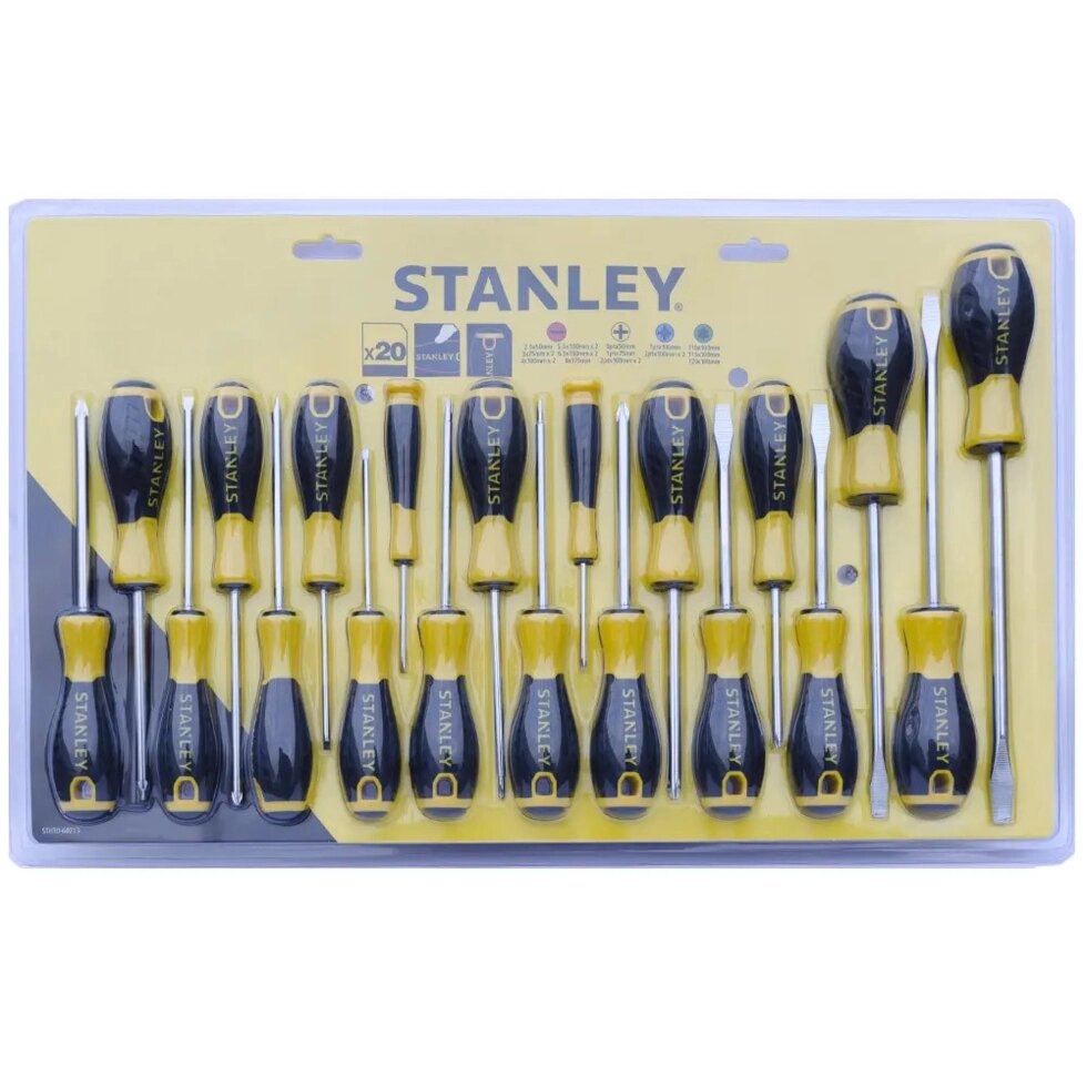 Набір викруток STANLEY STHT0-60213 (США/Китай) від компанії Магазин інструменту та обладнання "Викрутки" - фото 1