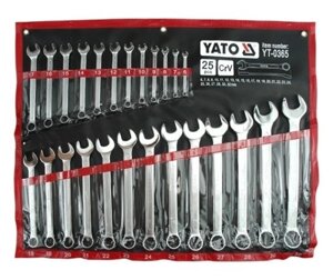 Набір ключів комбінованих 6-32 мм 25 шт. YATO YT-0365 (Польща)