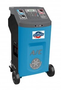 Напівавтоматична установка для обслуговування кондиціонерів легкових автомобілів AC-616 від компанії Магазин інструменту та обладнання "Викрутки" - фото 1