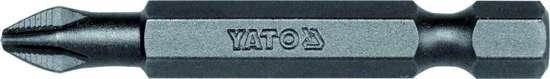 Насадка хрестова 1/4" хрестова PH2 X 50 мм 50 шт. YATO YT-7848 (Польща) від компанії Магазин інструменту та обладнання "Викрутки" - фото 1