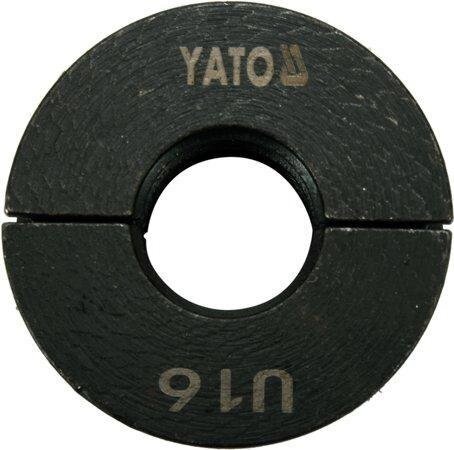 Насадка U16 мм до прес-кліщів YATO YT-21755 (Польща) від компанії Магазин інструменту та обладнання "Викрутки" - фото 1
