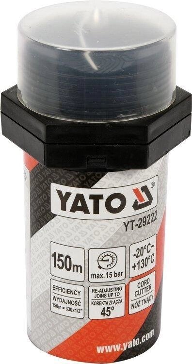 Нитка ущільнювальна для різьбових з'єднань Yato YT-29222 (Польща) від компанії Магазин інструменту та обладнання "Викрутки" - фото 1