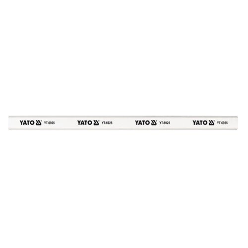 Олівець столярний білий 245х15 мм 144 шт. YATO YT-6925 (Польща) від компанії Магазин інструменту та обладнання "Викрутки" - фото 1