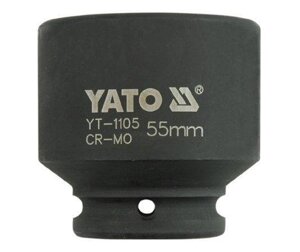 Головка торцева ударна 3/4" 55 мм YATO YT-1105 (Польща)